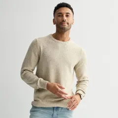 ソノマ メンズ アウター ニット・セーター クルーネック Mensonoma Goods For Life Knit Crewneck Sweater Oat Nepのサムネイル