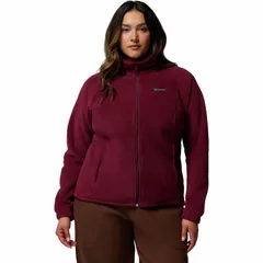 コロンビア レディース アウター ジャケット・ブルゾン プラスサイズ フリース Plusize Columbia Benton Springs FullZip Fleece Jacket Rich Wのサムネイル