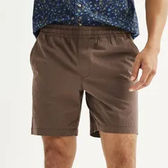 ソノマ メンズ ボトムス ハーフパンツ・ショーツ ショートパンツ Mensonoma Goods For Life 734 Everyday PullOn Shorts Brown Yd Linenのサムネイル