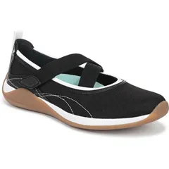 ライカ レディース シューズ スニーカー Ryka Era Womens Mary Jane Shoes Black White ホワイトのサムネイル
