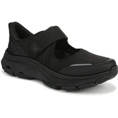 ライカ レディース シューズ スニーカー Ryka Devotion Max Womens Walking Mary Jane Sneakers Black ブラックのサムネイル