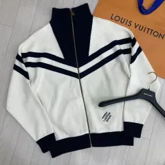 24FW ルイヴィトン KNITTED コットン セーラー ブルゾン ジャケットのサムネイル