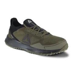 リーボック メンズ シューズ ブーツ・レインブーツ Tシャツ Reebok Work All Terrain Mensteel Toe Shoes Green グリーンのサムネイル