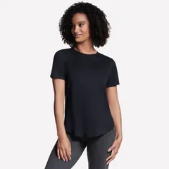 スケッチャーズ レディース トップス Tシャツ Womenskechers GOWALK GODRI SWIFTunic Bold Black ブラックのサムネイル