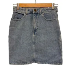 アメリカンアパレル American Apparel デニムミニスカート コットン Sサイズ 薄青 ライトブルー RSADM302 ■GY99のサムネイル