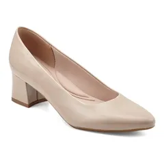 イージースピリット レディース シューズ パンプス ヒール Easy Spirit Nicole Womens Block Heel Pumps Light Naturalのサムネイル