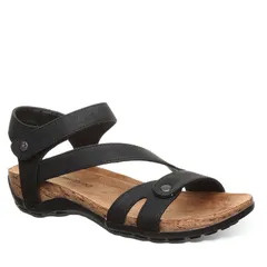 ベアパウ レディース シューズ サンダル Bearpaw Solana Womenstrappy Sandals Black ブラックのサムネイル