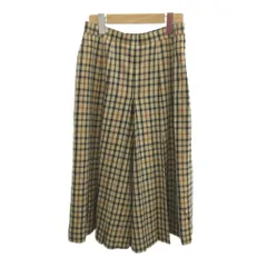 ダックス DAKS パンツ キュロット 69 黄 イエロー チェック柄 /RN ■ECC003のサムネイル