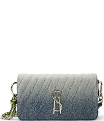 スティーブ マデン レディース バッグ ショルダーバッグ ミニ Steve Madden Bpauli Mini Wallet on a Chain Denim デニムのサムネイル