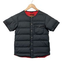 Marmot × KATO’ × NANGA トリプルコラボ 半袖ダウンジャケット サイズS メンズ 中古 D4