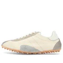 マルタンマルジェラ レディース シューズ スニーカー プリント Maison Margiela Low Top Sprintersneakers Cream White Grey ホワイトのサムネイル