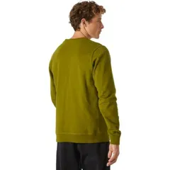 ヘリーハンセン メンズ アウター パーカー・スウェット シャツ ロゴ Helly Hansen Logo Crew Sweatshirt Mens Olive Green グリーンのサムネイル