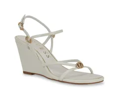 ゲス レディース シューズ サンダル GuessDevve Wedge Sandal Off White オフホワイトのサムネイル