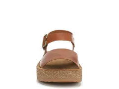 ドクター・ショール レディース シューズ サンダル Dr SchollsHappy Lucky Wedge Sandal Honey Brown ブラウンのサムネイル