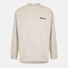 バブアー メンズ アウター ニット・セーター クルーネック Barbour Mens Nicholas Heritage Select Crew Neck Jumper Mistのサムネイル