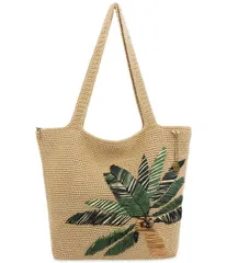 ザサック レディース バッグ The Sak Crafted Classicrochet Palm Tree Large Tote Bag Palm treeのサムネイル