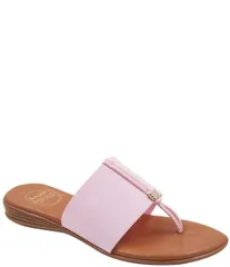 アンドレアース レディース シューズ サンダル Andre Assous Nice Stretch Thong Sandals Blush ブラッシュのサムネイル
