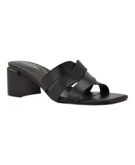 カルバンクライン レディース シューズ スリッポン・ローファー サンダル ヒール Calvin Klein Womens Vivianna Woven SlipOn Block Heel Sandalのサムネイル