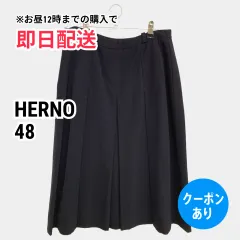 HERNO スカート 48 ブラック レディースのサムネイル