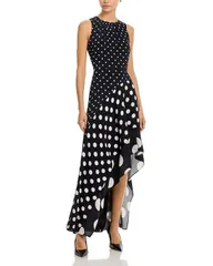 ミリー レディース トップス ワンピース マキシ MILLY Spencer Maxi Dress Blackwhite ホワイトのサムネイル