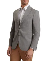 テッドベーカー レディース アウター ジャケット・ブルゾン ウール Ted Bakeron Classic Wool Check Modern Fit Suit Jacket Light Pastelのサムネイル