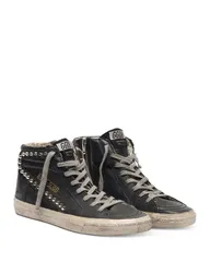 ゴールデングース レディース シューズ サンダル スニーカー レザー Golden Goose Womens Slide Classic Leather Sneakers Black ブラックのサムネイル