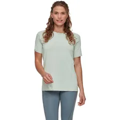 マムート レディース トップス Tシャツ ロゴ Mammut Selun FL TShirt Logo Womensilver Sage セージのサムネイル