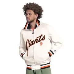 スターター レディース アウター ジャケット・ブルゾン キャップ ロゴ Menstarter White San Francisco Giants The Captain Cooperstown Loのサムネイル