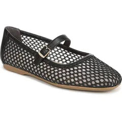 ドクター・ショール レディース シューズ サンダル Dr Scholls Wren Womens Mary Jane Flats Black ブラックのサムネイル