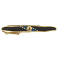 イヴサンローラン YVES SAINT LAURENT ネクタイピン ゴールドカラー ロゴ /SD ■GY62のサムネイル