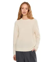 ヴィンス レディース アウター ニット・セーター Vince Boiled Cashmere Crew Sweater Off White オフホワイトのサムネイル