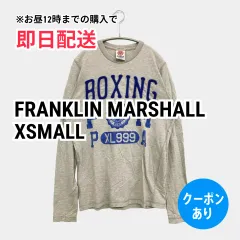 FRANKLIN MARSHALL フランクリンマーシャル Tシャツ/カットソー XSMALL グレー 前面プリント 長袖 クルーネック(丸首) メンズ レディースのサムネイル