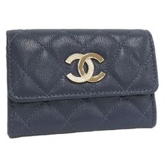 CHANEL ミニバッグ チャーム マトラッセ ラムスキン レザー ブラック