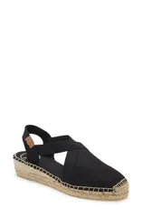 トニーポンズ レディース シューズ サンダル Toni Pons Verona Wedgespadrille Black Fabric ブラックのサムネイル