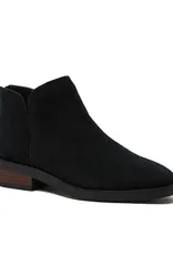 ランズエンド レディース シューズ ブーツ・レインブーツ アンクル Lands End Essential Zip Up Ankle Booties Black Suede ブラックのサムネイル