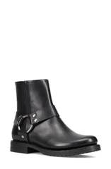 フライ レディース シューズ ブーツ・レインブーツ Frye Veronica Flex Harness Bootie Black ブラックのサムネイル