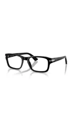 ペルソル メンズ アクセサリー サングラス・アイウェア Persol 56mm Rectangle optical glasses Black ブラックのサムネイル