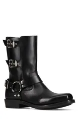 フライ メンズ シューズ ブーツ・レインブーツ Frye Conway Moto Harness Boot Black ブラックのサムネイル