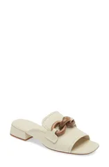 ペドロガルシア レディース シューズ ヒール サンダル Pedro Garcia Enna Slide Sandal Ivory Walnut アイボリーのサムネイル