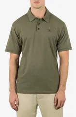 ハーレー メンズ トップス ポロシャツ Hurley Icon Slub Pololive オリーブのサムネイル