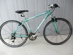 F313★整備済み★完成車発送★中古自転車【クロスバイク ビアンキ パッソ チェレステ 44㎝】のサムネイル