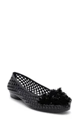 ジェフリー キャンベル レディース シューズ パンプス Jeffrey Campbell Whimzy Jelly Flat Black Combo ブラックのサムネイル
