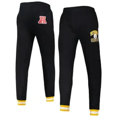 スターター メンズ ボトムス カジュアルパンツ Tシャツ フリース Menstarter Black Pittsburgh Steelers Blitz Fleece Jogger Pants Blaのサムネイル