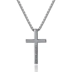 ラッキーブランド レディース アクセサリー ネックレス・チョーカー レース Lucky Brand Cross Pendant Necklace 22 Silver シルバーのサムネイル