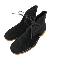トリココムデギャルソン tricot COMME des GARCONS ファー レースアップ チャッカブーツ レディース  25のサムネイル