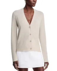 マジェスティック レディース アウター ニット・セーター Vネック カーディガン Majestic Filatures V Neck Cardigan Desertのサムネイル