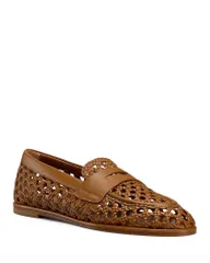 スチュアート ワイツマン レディース シューズ スリッポン・ローファー Stuart Weitzman Womenspencer Woven Loafers Boho Tan タンのサムネイル