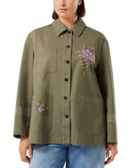 マリナリナルディ レディース トップス シャツ Marinaldi Mrsgelatina Olive Green Shirt Olive Green グリーンのサムネイル