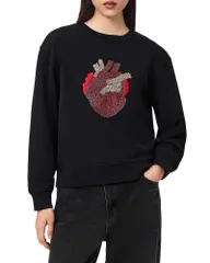 オールセインツ レディース アウター ニット・セーター ALLSAINTS Andrea Pippa Sweater Black ブラックのサムネイル