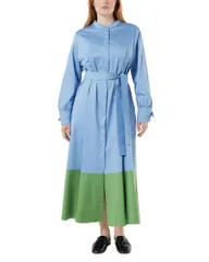 マリナリナルディ レディース トップス シャツ Marinaldi Mrsalbero Light Blue Shirtdress Light Blue ブルーのサムネイル